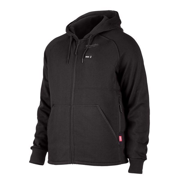 Kit de sudadera con capucha y cremallera completa para hombre, manga larga y calefacción, color negro, M12 XXXL de Milwaukee