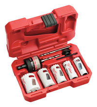 Milwaukee Hole Saw Kit 8 Piece 3/4 " 7/8 " 1 " 1-1/8 " 1-1/2 "