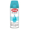 Krylon Sea Glass Semi-Transparent Aqua Spray  Paint 12 oz (Pack of 6)
