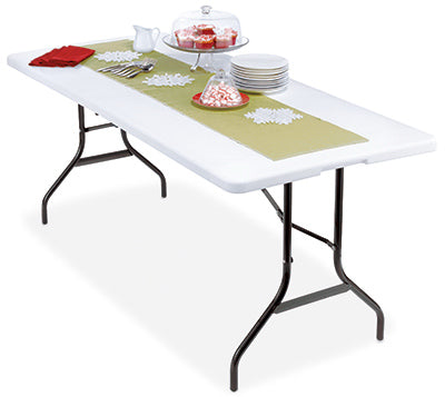 Deluxe Banquet Table, Lightweight, 30 x 72-In.