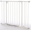 North States White 29 in.   H X 28-38.5 in.   W Metal Safety Gate
