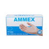 AMMEX Professional Vinyl Disposable Exam Gloves Small Clear Powder Free 100 pk