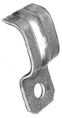 1-Hole Steel Service Cable Strap 10-Pack (Pack of 10)