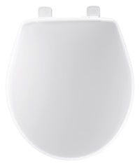 Mayfair  Slow Close Round  White  Plastic  Toilet Seat