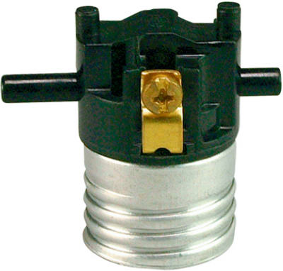 Incandescent Medium Base Metal Shell Lampholder, 250-Watt, 250-Volt
