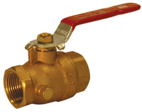 BK Products ProLine 1 in. Brass FIP Ball Valve Full Port