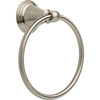 Delta Windemere Brushed Nickel Silver Towel Ring Die Cast Zinc