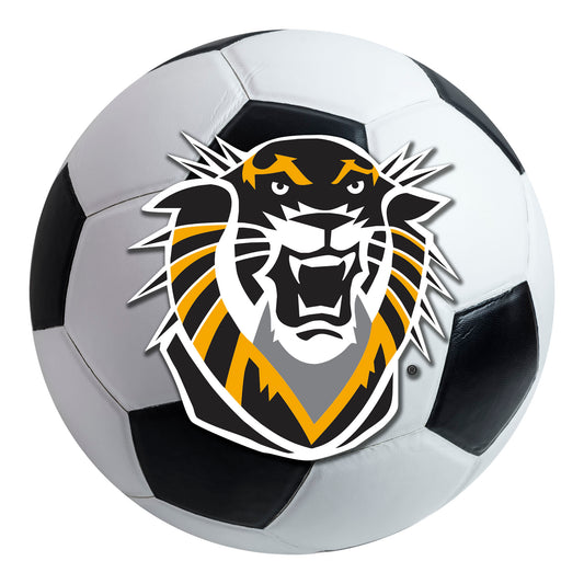 Fort Hays State University Soccer Ball Rug - 27in. Diameter