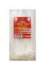 Tool City 7.9 in.   L White Cable Tie 100 pk