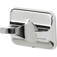 OakBrook  Small  Chrome  Zinc  2 in. L Double Hook  30 lb. 1 pk