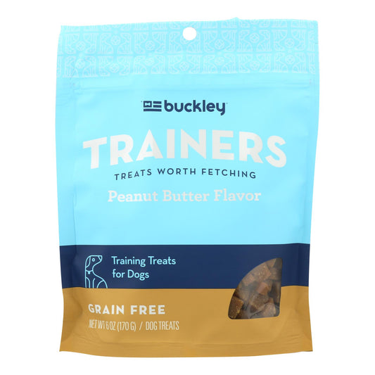 Buckley Pet BUCKTRAINERPB6O 6 Oz Peanut Butter Trainers Dog Treats
