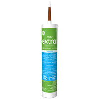 GE Max Extra Redwood Siliconized Acrylic Caulk 10.1 oz. (Pack of 12)