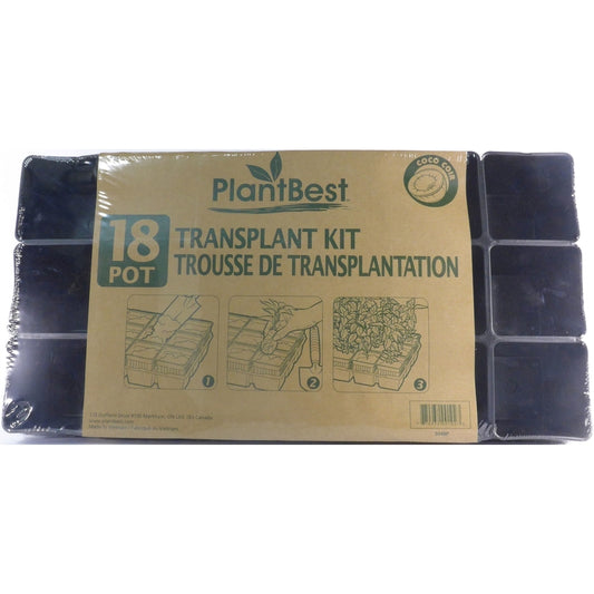 PlantBest 18 Cells 2 in. H X 11 in. W X 21 in. L Plant Transplant Starter Tray 1 pk