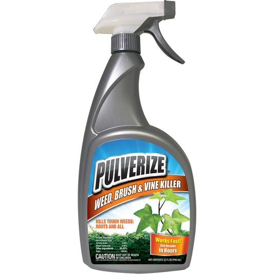 Pulverize Brush/Vine/Weed Killer RTU Liquid 32 oz (Pack of 6).