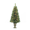 Celebrations Home 4 ft. Pencil Incandescent 35 lights Northern Pine Entrance Tree