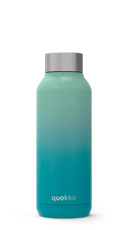 Quokka Stainless Steel Water Bottle Solid Seafoam 17oz (510 ml)