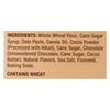 Nature's Bakery Stone Ground Whole Wheat - Double Chocolate Brownie - Case of 6 - 12 oz.