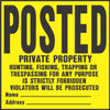 Hy-Ko English Posted Private Property Sign Plastic 11 in. H x 11 in. W (Pack of 20)