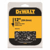 Replacment Chainsaw Chain, For 20V MAX Cordless, 12-In.
