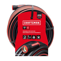 Craftsman 5/8 in. D X 100 ft. L Heavy Duty Professional Grade Garden Hose Black (Pack of 2)