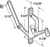 Prime-Line  Gray  Cast Metal  Center  Jalousie  Window Operator  For Universal