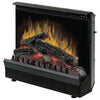 Dimplex 23.2 in. W 400 sq ft Black Traditional Electric Electric Fireplace