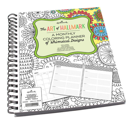 Hallmark  Whimsical  Planner  Paper  1 pk (Pack of 4)