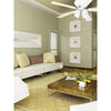 Westinghouse Contempra IV 52 in.   Antique White LED Indoor Ceiling Fan