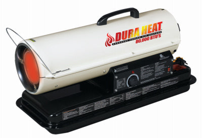 Dura Heat White Metal 1500W 120V 80,000 BTU Forced Air Heater 15.9 H x 30 W x 11.9 D in.