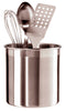 Oggi Silver Stainless Steel Utensil Holder