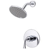 Ultra Faucets Twist 1-Handle Chrome Tub and Shower Faucet