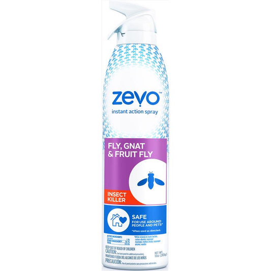 Zevo Organic Spray Flying Insecticide 10 oz (Pack of 8)