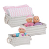 Honey-Can-Do 6 in. H X 10 in. W X 13 in. D Tote Bin