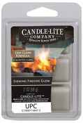 Candle lite 3711251 2.5 Oz. Evening Fireside Glow Wax Cube (Pack of 4)