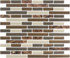 Peel and Impress  9.3 in. W x 11 in. L Multiple Finish (Mosaic)  Vinyl  Adhesive Wall Tile  4 pc.