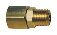 Amflo Brass In-Line Swivel Fitting 1/4 in. Male NPT 1 pc. (Pack of 10)