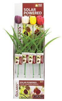 Alpine Assorted Glass Decorative Garden Stakes (Pack of 12)