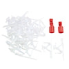Simple Living Plastic White Gutters/Shingle/Tile Mount Outdoor Ladderless Light Set Hanging Kit