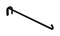 Lozier 3/8 in. W X 19 in. L Powder Coated Black Hook Divider