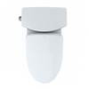 TOTO® WASHLET+® Drake® II 1G® Two-Piece Elongated 1.0 GPF Toilet and WASHLET+® S500e Contemporary Bidet Seat, Cotton White - MW4543046CUFG#01