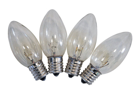 Celebrations  C7  Incandescent  Replacement Bulb  Clear  25 lights
