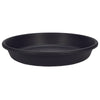 HC Companies Classic 1.13 in. H X 6.88 in. D Plastic Traditional Plant Saucer Black (Pack of 24)
