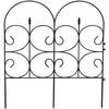 Victorian Fencing - 14 Feet - Large 32.4" X 28.3" Pieces - Wrought Iron Look