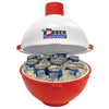 Creative Homeowner 1701 14 X 14 X 14 Red & White The Big Bobber Floating Cooler