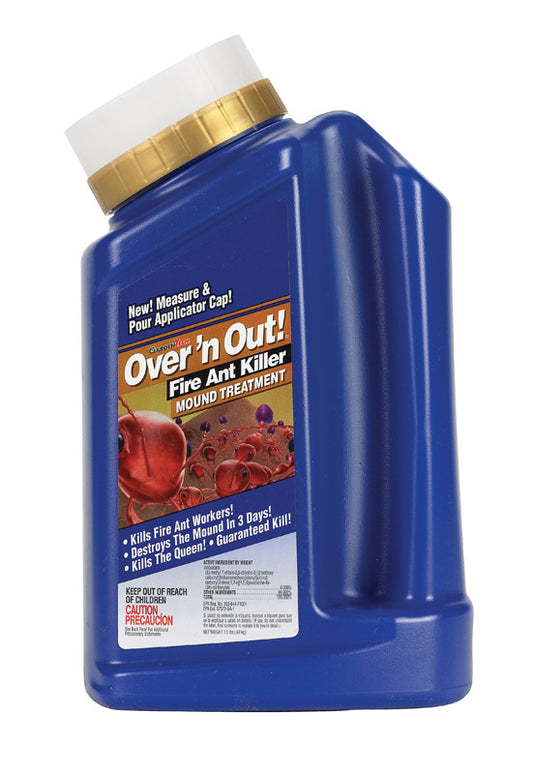 Over 'N Out Fire Ant Killer-Mound Treatment 1-1/2 Lbs. Full