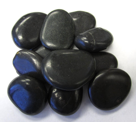 Exotic Pebbles & Aggregates Pbs-1030 5 Lb Black Polished Pebbles