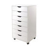 Winsome 35.35 in. H X 19.21 in. W X 15.98 in. D White Wood Cabinet