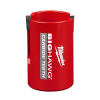 Milwaukee  BIG HAWG  1-3/4 in. Dia. x 2.81 in. L Carbide Tipped  3 Tooth  Hole Saw  7/16 in. 1 pc.
