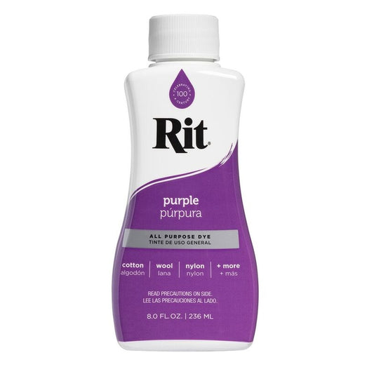 Rit 88130 8 Oz Purple Liquid Dye (Pack of 12)