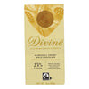 Divine - Bar White Chocolate - Case of 12 - 3 OZ